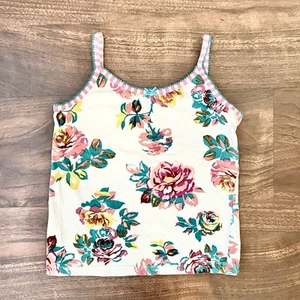 Matilda Jane Tank Top Multicolor Floral Shirt Girl’s Size 8 - Picture 1 of 8