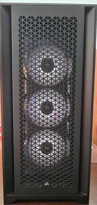 CORSAIR 5000D AIRFLOW mit 6 Corsair Lüftern und iCue Commander Core XT (OVP) - Bild 1 von 4