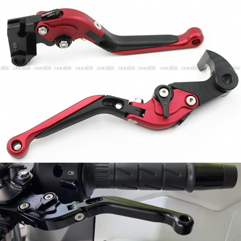 Рычаги тормозного сцепления с ЧПУ для SHIVER/GT/900 DORSODURO 900 750 1200 складные удлиненные - Изображение 1 из 4