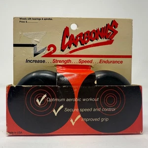 Vintage Carbonics V2 Rollerblade Wheels Bearings Spindles Increase Strength - Picture 1 of 5