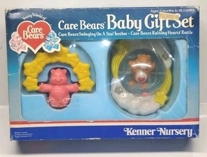 Cuidado Osos Años 80 Bebé Niño Juguete Rodante Kenner Guardería Paquete Original - Imagen 1 de 6