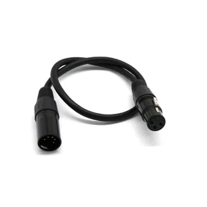 DMX Cable Microphone Cable, 5 Pin XLR Male to 3 Pin XLR - Picture 1 of 6