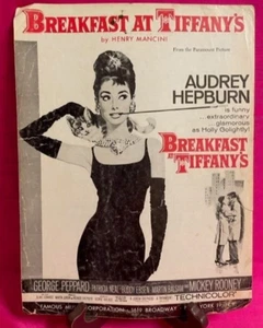 Partituras Breakfast At Tiffany's 1961 Audrey Hepburn - Imagen 1 de 4