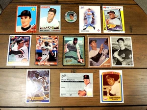LOTE DE CARTAS DE LOS GIGANTES DE SAN FRANCISCO (20) AUTOMÁTICAS, ESTRELLAS y LEYENDAS - Imagen 1 de 2