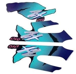 KIT ADESIVI HONDA DIO ZX AF28 AZZURRO NON ORIGINALI HSC BSV - Foto 1 di 1