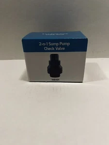 1/4" or 1/2" Pipe Sump Pump Check Valve. 148101 NEW. FREE SHIPPING - Picture 1 of 10