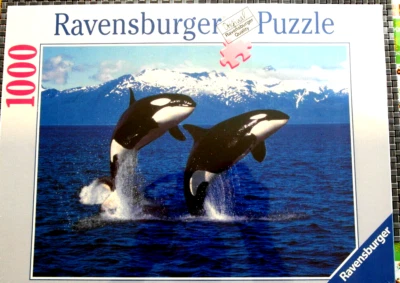RARE 1000Pz Ravensburger Puzzle 70x50- Living in freedom 158676 -  2002 - NEW!!! - Immagine 1 di 3