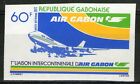 GABON:  PA.n°193 ** non dentelé, Air-Gabon