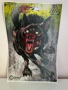Caldwell Shooting Supplies Target Practice (1-Single) Paper Wolf Tactical Respon - Picture 1 of 2