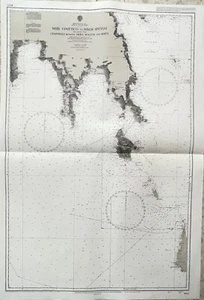 Admiralty 1685 NISIS VENETICO TO NISOS SPETSAI CHANNELS AKRA MALEAS KRITI Map - Picture 1 of 10