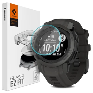 Spigen [Glas.TR EZ FIT] Protecteur d'écran pour Garmin Instinct 2/2S Solar 2Pack - Photo 1 sur 13