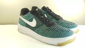 NIKE 2015 AIR FORCE 1 LOW 817419 300 FLYKNIT HYPER JADE 8.5 MAX 180 PRESTO 1 - Picture 1 of 9