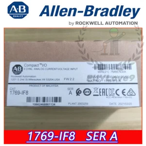 Módulo de entrada analógica Allen Bradley 1769-IF8 CompactLogix 8 Pt nuevo sellado de fábrica - Imagen 1 de 5