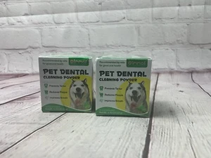 2-Dental Cleaning Powder for Dogs, Teeth Cleaning Powder for Dogs,Exp:03/2027 - Picture 1 of 4