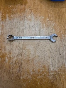 Mac Tools 1/2" 12PT SAE Cromo Llave Combinada EE. UU. CW16 - Imagen 1 de 12