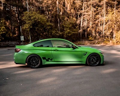 🌟 Adesivi Stickers fasce laterali porte auto  🌟(2Pezzi)  Cm 250 - Immagine 1 di 4