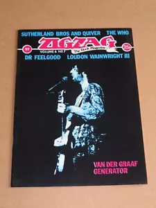 Zick Zag Magazin Nr. 57 1975 Van Der Graaf Generator/Poco/Flamin' Groovies/Wer - Bild 1 von 1