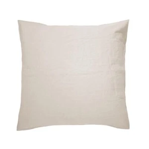 Bambury French Linen European Pillowcase -Pebble - Picture 1 of 1