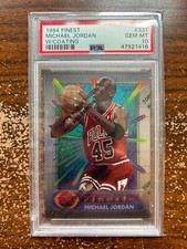 Micheal Jordan, w/ Coating #331 - 1994 Finest - PSA 10 GEM MT