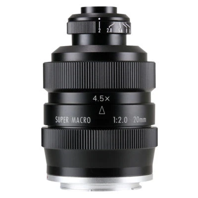 Zhongyi Mitakon 20mm f/2 4.5X Super Macro Lens for Mirrorless Sony E mount  - Image 1 of 2