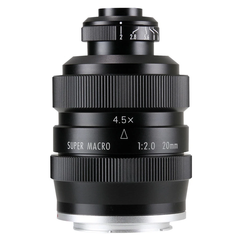 Zhongyi Mitakon 20mm f/2 4.5X Super Macro Lens for Mirrorless micro 4/3 GH4  - Image 1 of 2