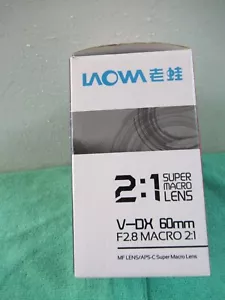 Laowa 60mm f/2.8 2X Ultra Macro Lens MFT Mount -READ!! - Picture 1 of 14