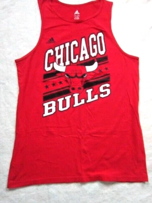 Adidas ~ Baloncesto NBA ~ Chicago Bulls ~ Camisa sin mangas ~ Roja ~ Juvenil L ¡NUEVA SIN ETIQUETAS! Foto 1 de 4
