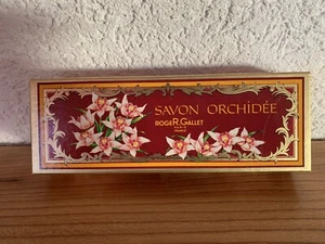 RogeR & Gallet Seife - Savon Orchidee - Paris, drei Stück - Bild 1 von 4
