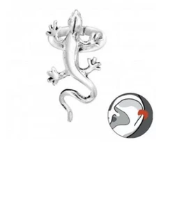 Lizard sterling silver ear cuff - Picture 1 of 3