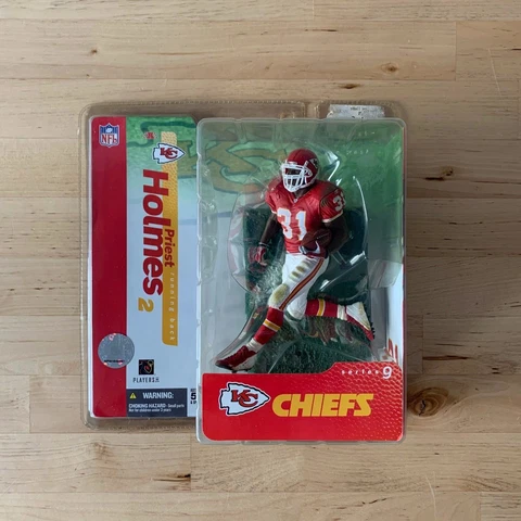 Priest Holmes 2 Kansas City Chiefs NFL Sports Action Figure McFarlane Toys 2004 Cover