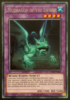 Mudragon of the Swamp - TOCH-EN049 - Rare - 1st Edition - Yugioh TCG - Image 1 of 3