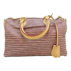 LOUIS VUITTON Speedy Bandouliere 30 Monogram Eden Peach Shoulder Handbag M40357 - Picture 1 of 20