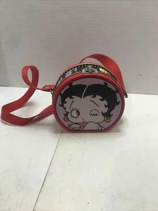 Vintage Betty Boop 1999 serie #1 scatola pranzo latta custodia tracolla borsa a mano caratteristiche king - Foto 1 di 6