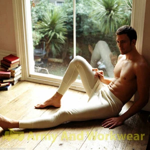 Mens Long Johns Thermal Trouser Soft Warm Underwear Wide Stretch Rib Heat Trap - Picture 1 of 1