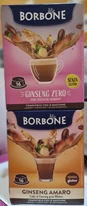 MIX64CAPSULE Caffè Borbone -32GINSENG AMARO32GINSENG ZERO COMPATIBILI A MODO MIO - Imagen 1 de 3