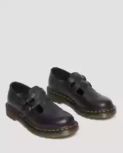 DR.MARTENS - SCARPA DA DONNA IN PELLE MARY JANE 8065 VIRGINIA BLACK - Imagen 1 de 5