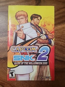 Capcom vs. SNK 2: Mark of the Millennium 2001 (Sony PlayStation 2, 2001) Handbuch - Bild 1 von 2