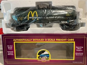 MTH 20-96021 O Gauge McDonald's Tank Car NIB - Picture 1 of 4