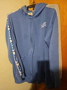 Detroit Lions Fanatics Zip Hoodie Size 3xl - Picture 1 of 3