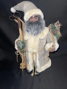 Statuina Babbo Natale afroamericano Babbo Natale - Foto 1 di 8