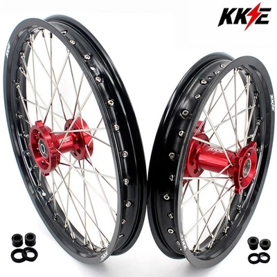 Ruedas de moto de cross KKE 19/16 para Honda CRF150R 150RB 2007-2025 llantas grandes rojas para niños Foto 1 de 4