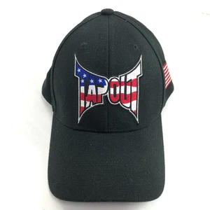 Vintage Tapout SnapBack Hat Cap American Flag Embroidery Small Medium - Picture 1 of 7