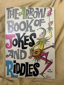 Vintage Children’s Joke Riddle Book (BB12) The Arrow Book Of Jokes And Riddles - Picture 1 of 6
