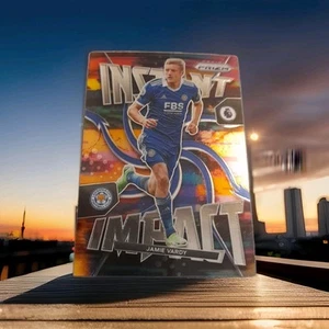 Jamie Vardy 2022-23 Panini Prizm Premier League Instant Impact #7 Leicester City - Bild 1 von 2
