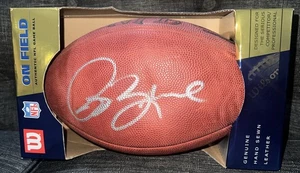 ISAAC BRUCE SIGNED NFL FOOTBALL ST LOUIS RAMS 1999 SUPER BOWL AUTOGRAPH - Picture 1 of 4