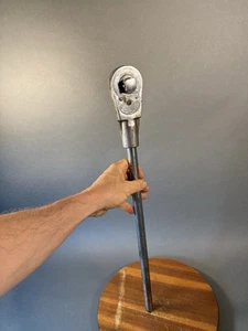 Snap-On L-72R 3/4" Drive Ratchet with Snap On L-72H Handle. - Picture 1 of 8