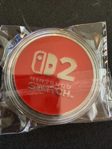 Nintendo Switch 2 Best Buy Midnight Launch Commemorative Coin RARE - Picture 1 of 2