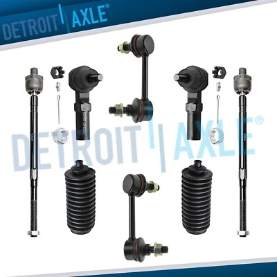 8pc Front Inner Outer Tierods Sway Bar Links for Infiniti I30 I35 Nissan Maxima - Изображение 1 из 4