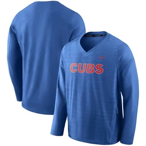 NUEVO CON ETIQUETAS Nuevo Chicago Cubs Nike Pullover Talla Pequeña Chaqueta Parabrisas Nuevo con Etiquetas - Imagen 1 de 1