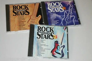 ROCK SUPER STARS VOL.1 2 3 / CD'S MIT QUEEN SCORPIONS NAZARETH MIKE OLDFIELD ... - Picture 1 of 1